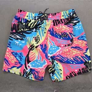 Hurley Multicolor Swim Board Shorts